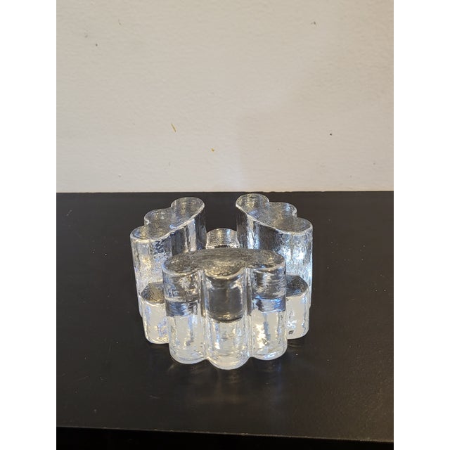 Mid-Century Modern Vintage 1970s Germany La Vida Heavy Glass Warmer For Sale - Image 3 of 10