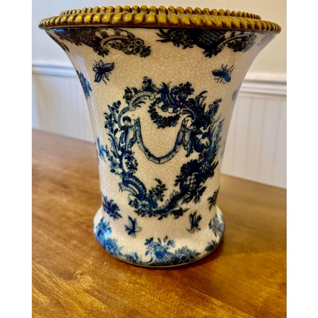 United Wilson Juwc 1897 Chinoiserie Vase For Sale - Image 9 of 12