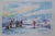 Georges Yoldjoglou, Ski Departure, Original Color Lithograph For Sale - Image 7 of 7