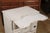 White Danish Mid 18th Century Three-Drawer Painted Wood Commode with Serpentine Front For Sale - Image 8 of 11