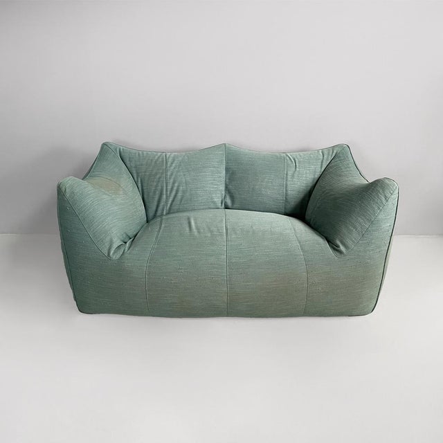 Italian Modern Le Bambole Sofa in Fabric attributed to Mario Bellini for B&B, 1980s For Sale - Image 13 of 13