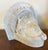 Sculpture Materials Antique 19th Century Grand Tour French Plaster & Marble Dust Molded Wall Bracket Shelf of a Classical Maiden For Sale - Image 7 of 12