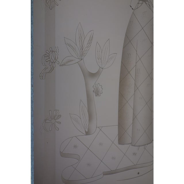 1930s Art Deco Modernist Italian Pink Wall Mirror from Brusotti, 1930s For Sale - Image 5 of 15