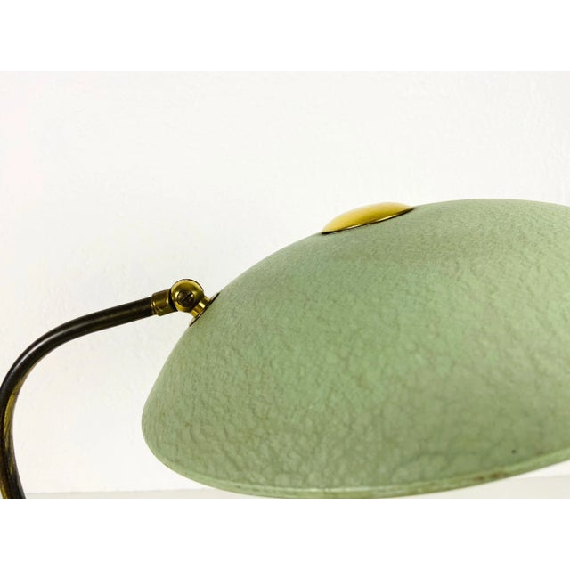 Green 1960s Green Italian Table Lamp in the Style of Stilnovo, Italy For Sale - Image 8 of 13
