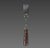Antique Silver and Porphyry Fork, 1500s For Sale - Image 6 of 6