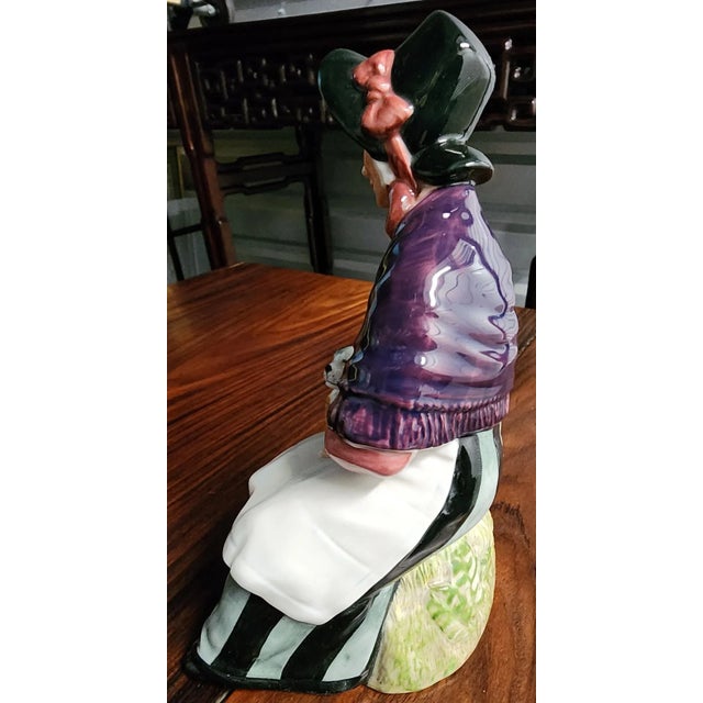 Royal Doulton English "New Companions" Fine Porcelain Figurine For Sale In Los Angeles - Image 6 of 10