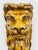 Early 20th Century Carved Wood Lion Head Wall Brackets- Set of 2 For Sale In Los Angeles - Image 6 of 12