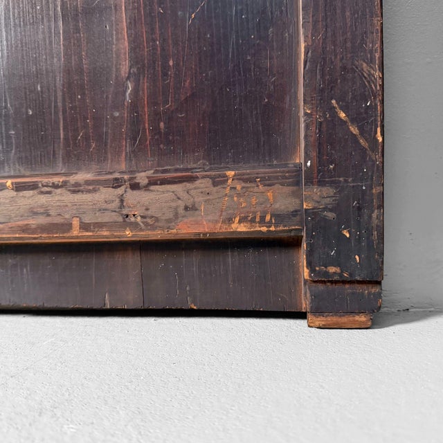 Antique Japanese Wooden Wall Panel, 1890s For Sale - Image 12 of 13