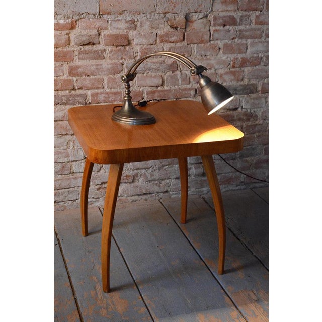 Art Deco Table Lamp in Chrome-Plated Steel, France, 1920s For Sale - Image 13 of 15