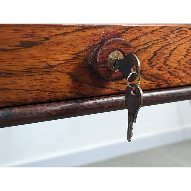 Gianfranco Frattini Desk attributed to Gianfranco Frattini, Italy, 1950s For Sale - Image 4 of 18