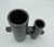 Vintage Double Cylinder Ceramic Japanese Ikebana Vase 7 1/4" Tall For Sale In San Francisco - Image 6 of 7