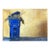 Duke Windsor, "Bins #8", Conceptual Impressionist Painting, Acrylic & Gold Leaf For Sale