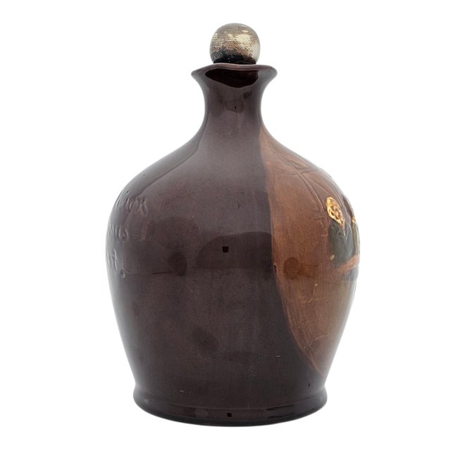 Pair Royal Doulton Kingsware Dickens Jugs Mr Pickwick Proposes a Toast 8" For Sale - Image 13 of 18