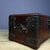 Vintage Rosewood Jewelry Box - Brass Mounted Keepsake Chest For Sale In Los Angeles - Image 6 of 9