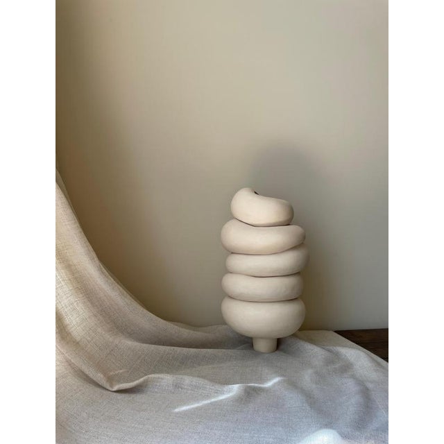 Modder Letting Go for Now Ceramic Sculpture by Françoise Jeffrey For Sale - Image 6 of 8