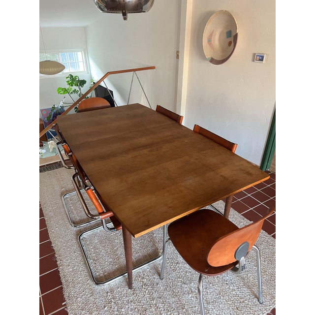 Mid-Century Modern Attributed to Broyhill Premier “Emphasis” Walnut Dining Table, Usa, Circa 1960s For Sale - Image 3 of 9
