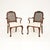 Antique Edwardian Lacquered Walnut and Cane Armchairs, 1900, Set of 2 For Sale - Image 12 of 12