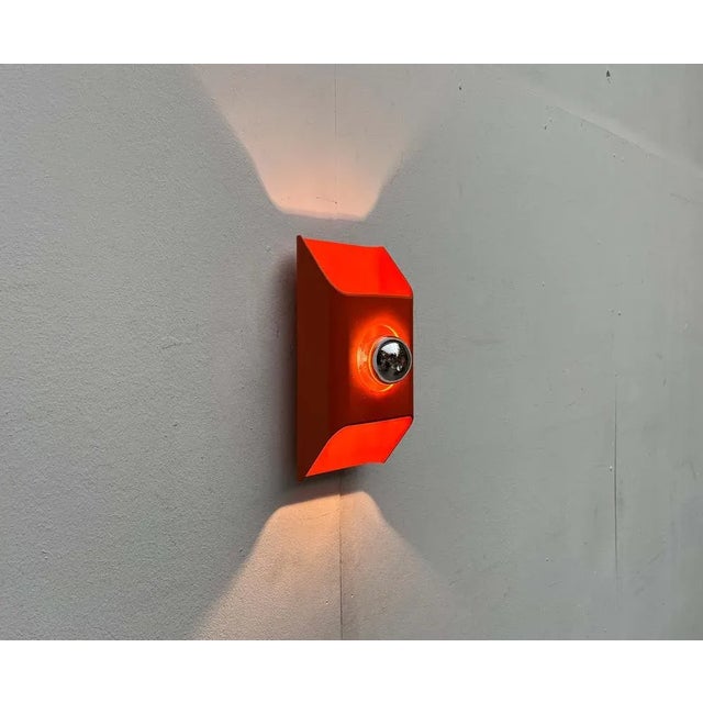 Mid-Century Space Age German Wall Lamp by Klaus Hempel for Kaiser Leuchten, 1960s For Sale - Image 10 of 18