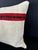 Contemporary Turkish Hemp Pillow Cushion Natural Beige Red Cushion Cover 20"x20" For Sale - Image 3 of 4