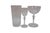 Art Deco Antique Cut Crystal Stemware Wine Water Goblets Champagne Flutes Cordials - 71 pcs For Sale - Image 3 of 18