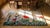 Charming and Sweet Folk Art Farm and Cabin Design Antique American Hooked Rug For Sale - Image 13 of 14