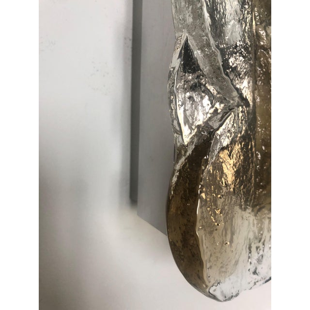 Mid-Century Modern Mid-Century Austrian Citrus Murano Glass Wall Sconce from Kalmar, 1970s For Sale - Image 3 of 16