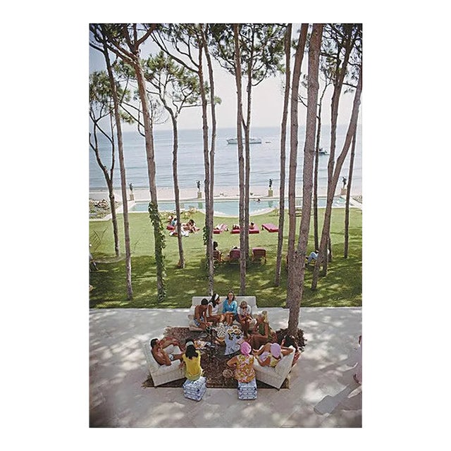 Marbella House Party, Slim Aarons, Estate Edition, 1967 For Sale