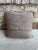 Taupe Vintage Embroidered Jean Francois Lesage Pillow With Numbers For Sale - Image 8 of 10