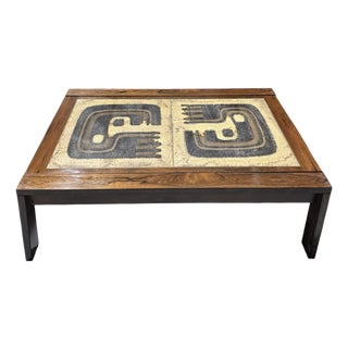 1960's Attributed to Lysgaard Møbler Danish Modern Coffee Table For Sale