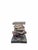 Traditional Vintage Regency Style Faux Stacked Book Side Table For Sale - Image 3 of 8