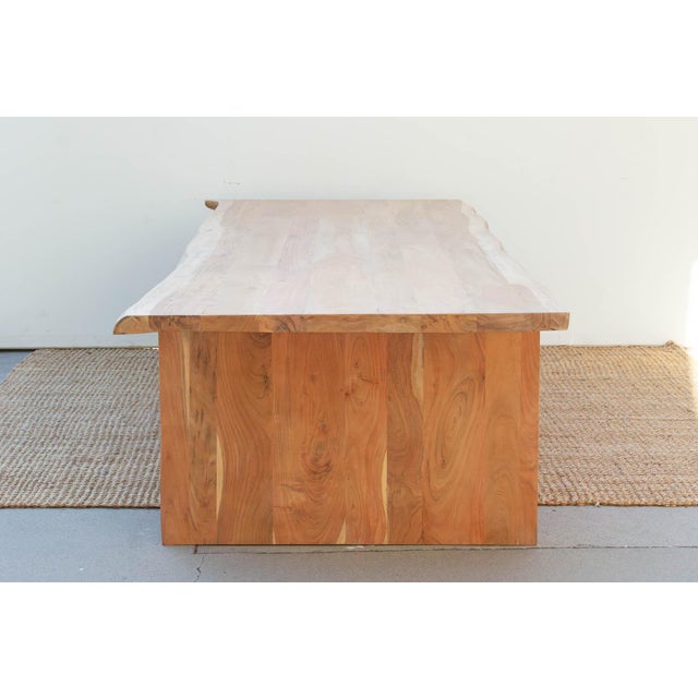 Contemporary Pacifica 108" Long Grand Live Edge Dining Table For Sale - Image 3 of 9