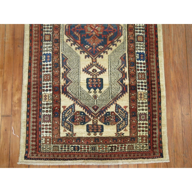 Textile Long Tribal Persian Antique Serab Runner - 2'11" x 15'7" For Sale - Image 7 of 9