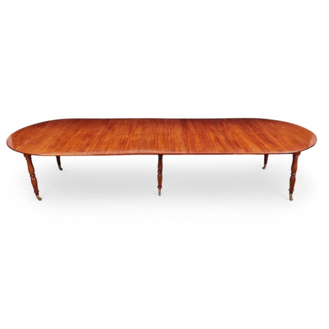 Late Louis XVI/Directoire Extending Dining Table For Sale In Los Angeles - Image 6 of 8