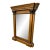 Neoclassical Gold Mirror, by Robert Grace, of Hollister, CA. This mirror is a cast resin finished with a gilted gold...