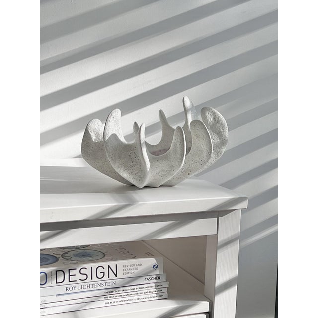 Early 21st Century Ceramic Coral Bowl by N'atelier For Sale - Image 5 of 16