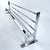 Bauhaus Art Deco Modernist Coat Rack in Chrome, 1930s For Sale - Image 3 of 7