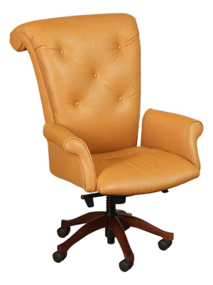 Leathercraft Tufted Leather Executive Office Armchair