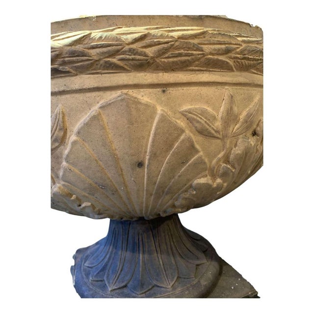 Terracotta Urn attributed to James Stiff of Lambeth, 1870s For Sale - Image 3 of 8