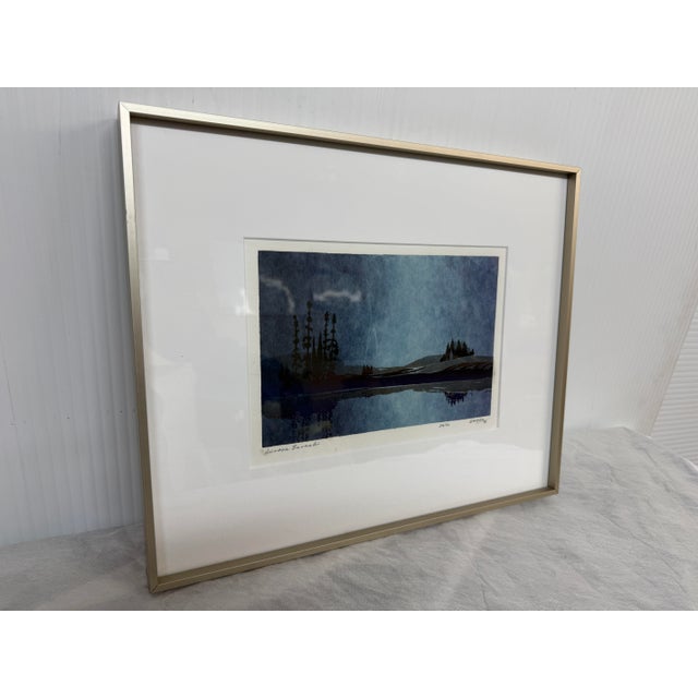 Design Plus Gallery presents the Aurora Borealis Watercolor by George Weber. George Weber (1907-2002), a German-born...