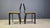 Vintage Black Leather and Fabric Dining Chairs, 1980s, Set of 6 For Sale - Image 3 of 14