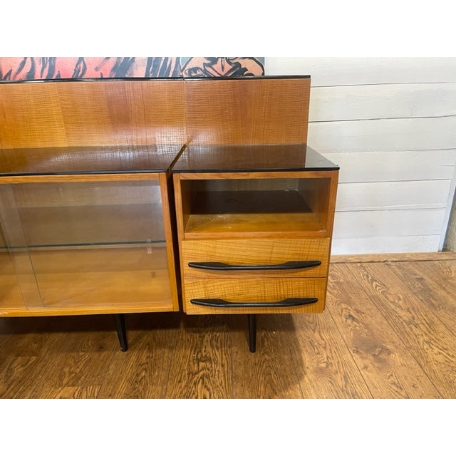 Vintage Modular Set with Closet by Mojmir Pozar, 1960, Set of 2 For Sale - Image 13 of 17