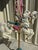 Vintage 1980s Life Size Carousel Horse Art on Decorative Stand For Sale - Image 11 of 12