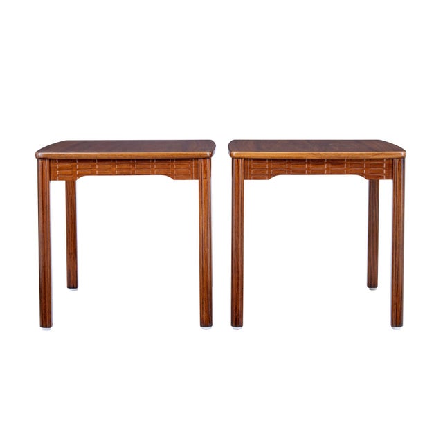 1960s Mid-Century Swedish Teak Side Tables, 1960s, Set of 2 For Sale - Image 5 of 7