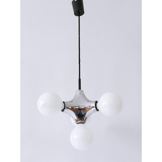 Mid-Century Modern Mid-Century Modern Atomic Pendant Lamp by Gebrüder Cosack, Germany, 1970s For Sale - Image 3 of 18