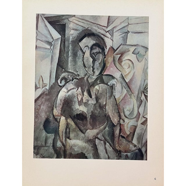 Artist: Pablo Picasso Title: Figure Medium: Heliogravure 6 Marks: Not signed, not numbered Paper Size: 10.50 x 8.50 inch...