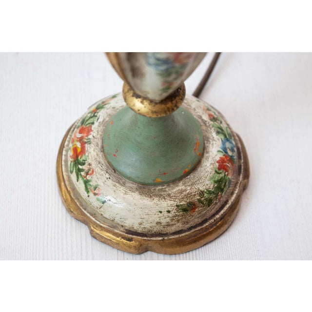 Wood Mid 20th Century French Lamp For Sale - Image 7 of 7