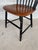 L. Hitchcock Black Harvest Maple Prospect Windsor Side Chairs - A Pair For Sale - Image 9 of 11