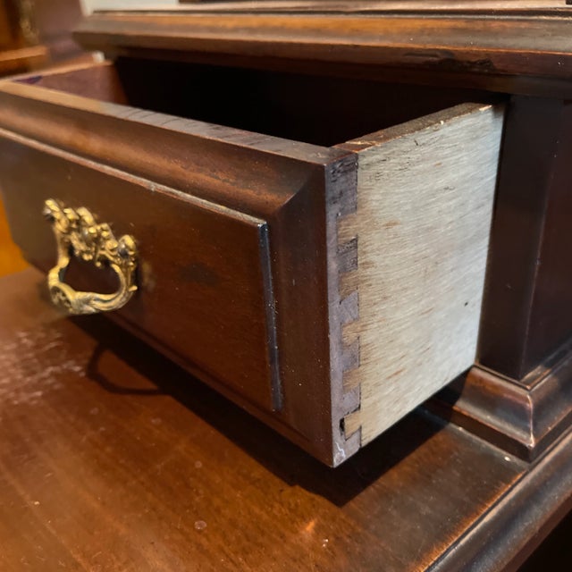 Rococo Late 19th Century Rococo Revival Dressing Table With Etagere For Sale - Image 3 of 4