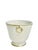 Vintage Gilt Decorated White Porcelain Small Urn or Matchstick Holder From the Louvre Museum For Sale - Image 4 of 10