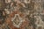 Distressed Antique Mahal Wool Area Rug in Taupe, Warm Brown, and Muted Sage For Sale - Image 11 of 11
